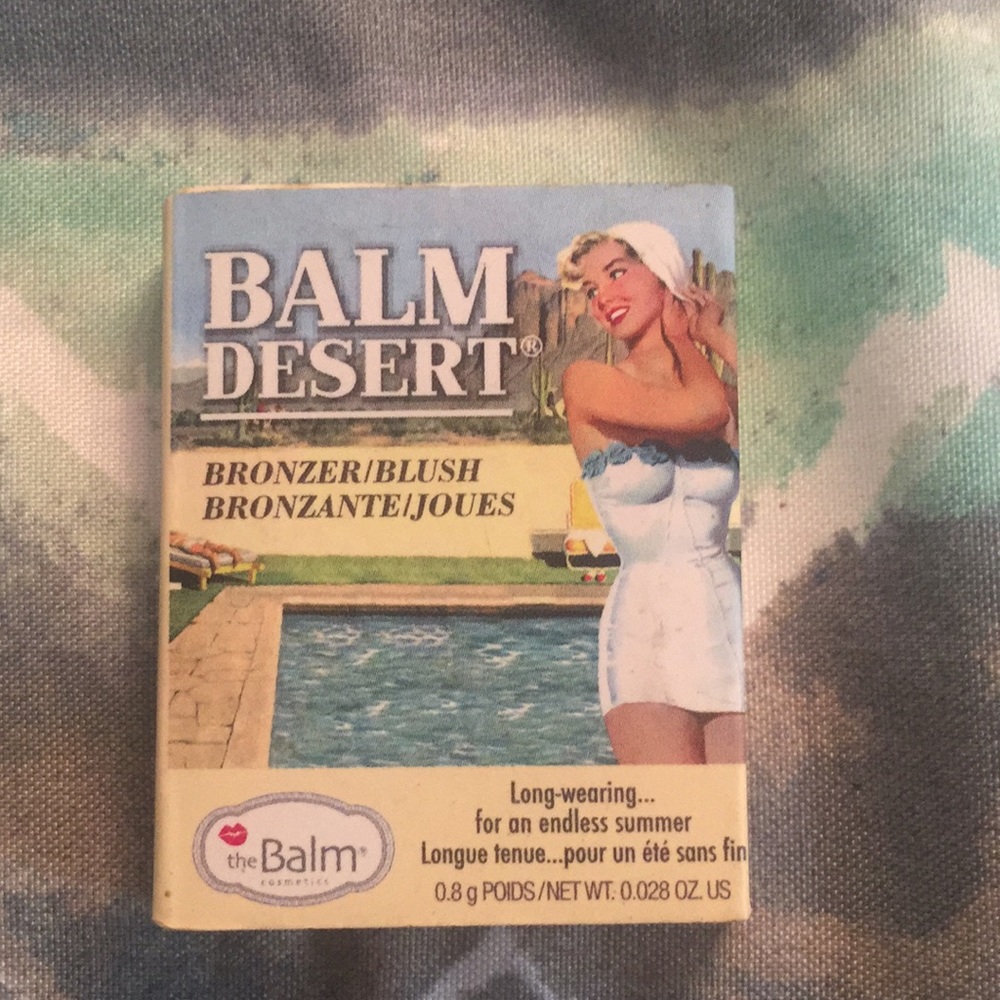 The Balm Balm Desert bronzer/blush in Take A Dip